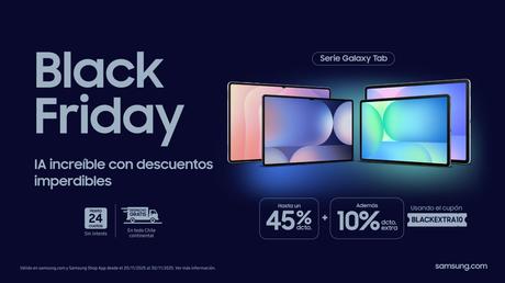 Black Friday: renueva tu ecosistema Galaxy con los nuevos dispositivos de Samsung Black Friday: renueva tu ecosistema Galaxy con los nuevos dispositivos de Samsung