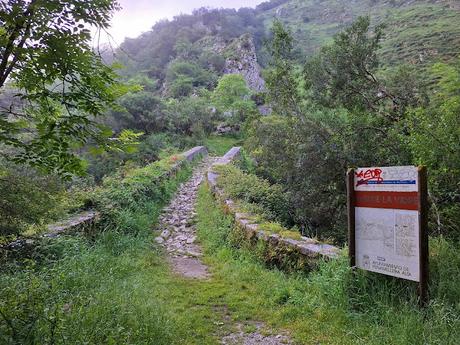 Puente la Vidre-Braña Caraspión-Cuetu las Vacas-Cuetu Legua