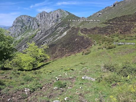 Puente la Vidre-Braña Caraspión-Cuetu las Vacas-Cuetu Legua