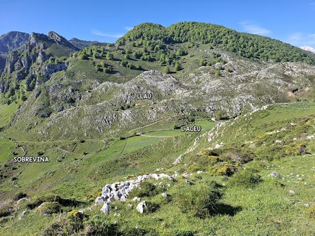 Puente la Vidre-Braña Caraspión-Cuetu las Vacas-Cuetu Legua