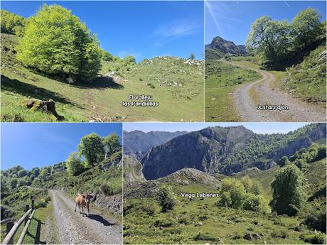 Puente la Vidre-Braña Caraspión-Cuetu las Vacas-Cuetu Legua
