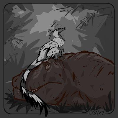 El (breve, pero interesante) Dinoctober de Noa Kriukova