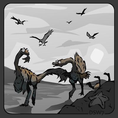 El (breve, pero interesante) Dinoctober de Noa Kriukova