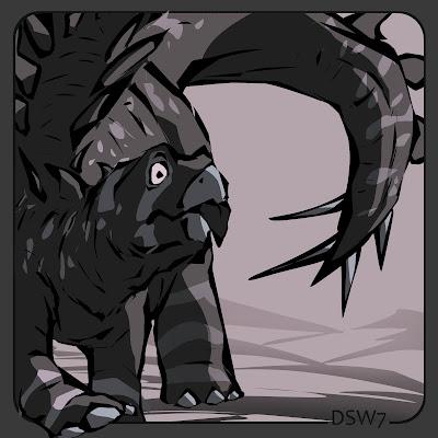 El (breve, pero interesante) Dinoctober de Noa Kriukova