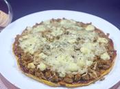 Pizza boniato gluten barbacoa