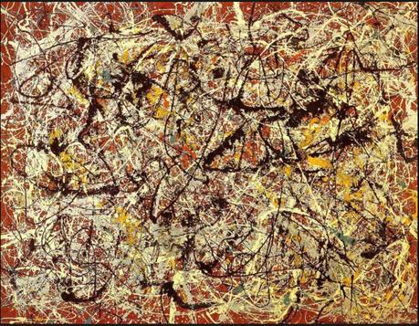 mural on indian red ground