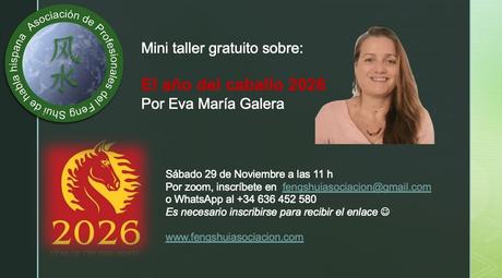 Mini Taller Año 2026 del Caballo de Fuego Yang