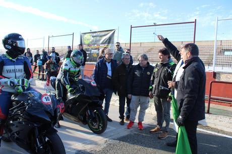 Serrano agradece a los moteros su presencia en la reapertura del Circuito de Velocidad de Albacete