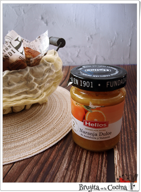 Muffins cheesecake de naranja