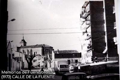 Calle de la Fuente en 1973 Calle de la Fuente en 1973