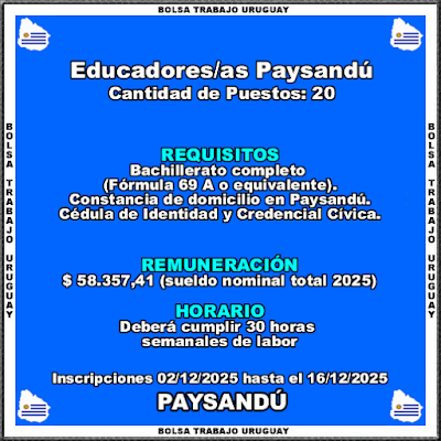 Educadores-as Paysandú Educadores-as Paysandú