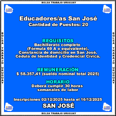 Educadores-as San José Educadores-as San José
