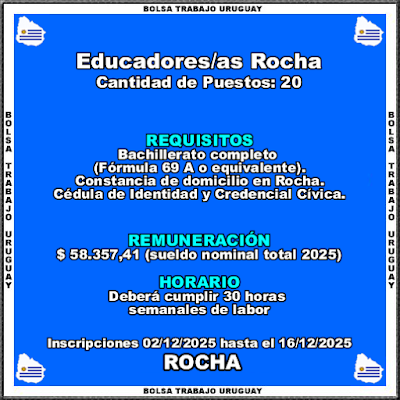 Educadores-as Rocha Educadores-as Rocha