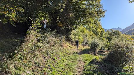 El CAMPIGÜEÑOS desde ORLÉ, Caso Salida de Orlé hacia la Foz de Melordaña