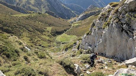 El CAMPIGÜEÑOS desde ORLÉ, Caso Inicio de Canal hacia Valluseru