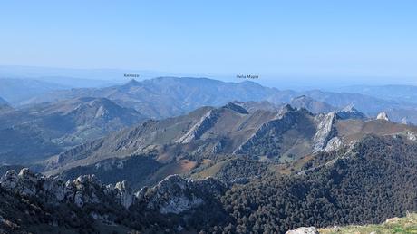 Vista de la Sierra de Peña Mayor desde el Campigüeños