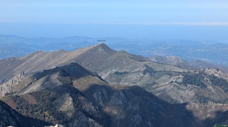 Vista del Vízcares desde el Campigüeños