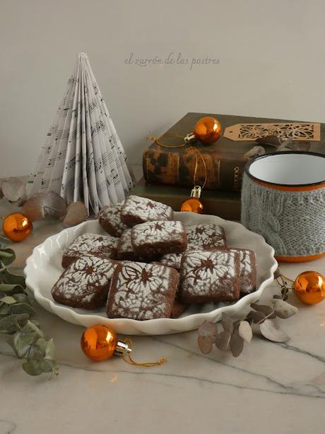 Polvorones de Nuez del Brasil, Piñones y Cacao