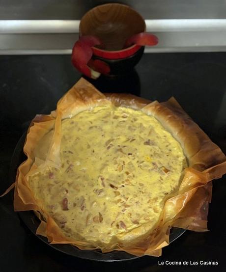 Quiche de Manzana Roja, Queso Azul y Bacon: #ComerManzanaRojaInternationalDay Quiche de Manzana Roja, Queso Azul y Bacon: #ComerManzanaRojaInternationalDay