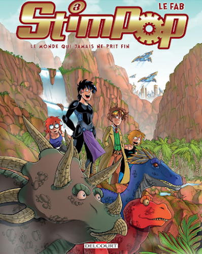 Steampunk Comics: Dinosaurios al vapor