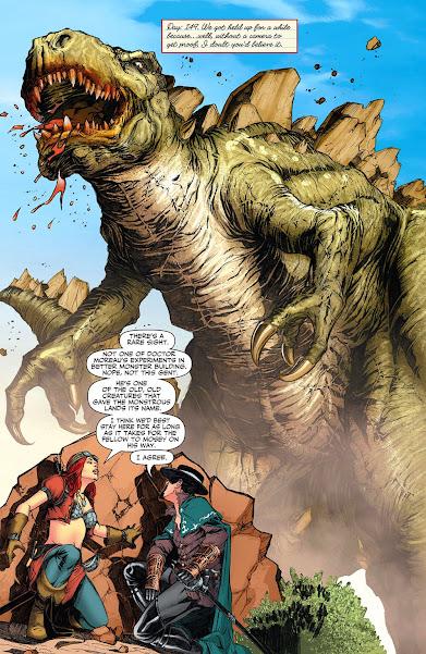 Steampunk Comics: Dinosaurios al vapor