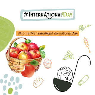 Galletas de manzana roja y chocolate sin gluten