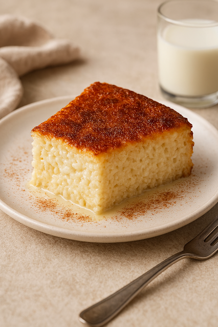 PASTEL DE ARROZ CON LECHE PASTEL DE ARROZ CON LECHE
