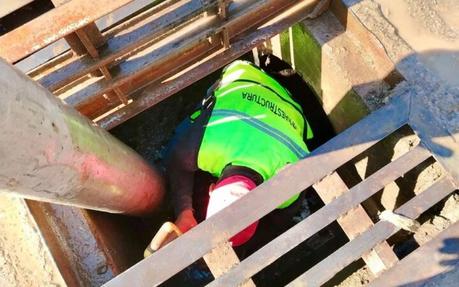 Refuerza Villa de Pozos acciones de limpieza y mejora en rejillas pluviales