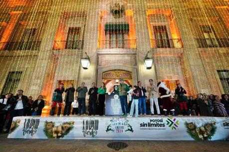 Ricardo Gallardo inaugura la Villa Navideña en Fundadores