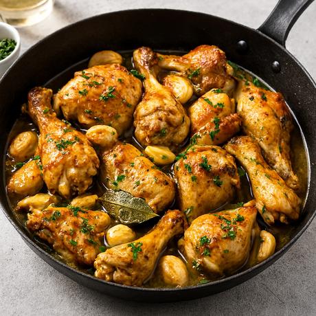 🍗 Pollo al Ajillo: Tradición y Sabor en Cada Bocado