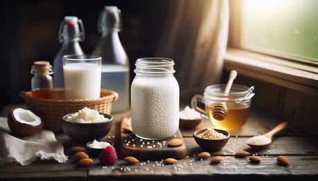 Se puede hacer kéfir con leche sin lactosa: Guía práctica 4 Ingredientes Esenciales para Hacer Kéfir Sin Lactosa