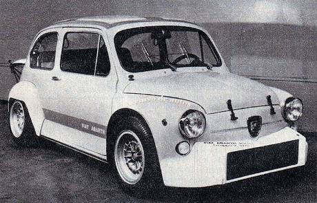 Fiat Abarth 1000 Berlina Corsa del Grupo 2 de 1971