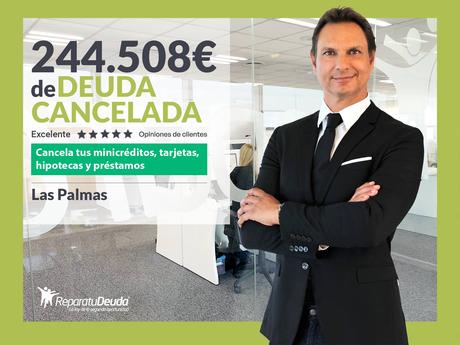 Repara tu Deuda Abogados cancela 244.508 € en Las Palmas (Canarias) con la Ley de Segunda Oportunidad Repara tu Deuda Abogados cancela 244.508 € en Las Palmas (Canarias) con la Ley de Segunda Oportunidad
