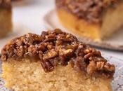 Pastel Vegano Nueces Pecanas Revés