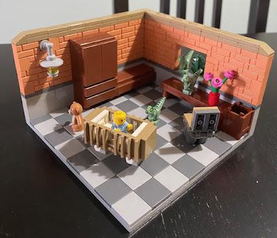 Un enorme Jurassic Park de Lego en ALEbricks