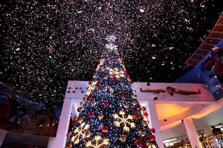 Encendido del Árbol Navideño fortalece la unión comunitaria en la Unidad Administrativa Municipal