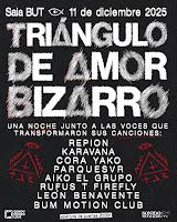 Concierto de Triángulo de amor bizarro y amigos en Sala But