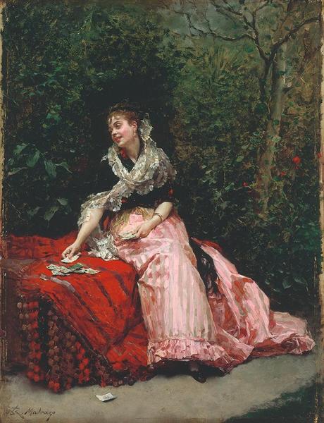 Mujer en el jardín Raimundo de Madrazo y Garreta 1872 1875
