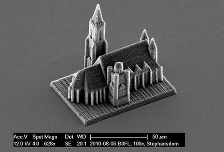 Nanoimpresión en 3D de un Fórmula 1