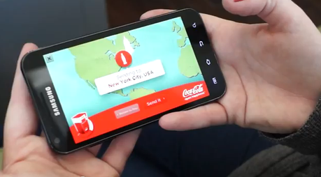 Regala una Coca Cola a alguien en el mundo