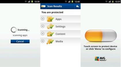 AVG antivirus gratis, ahora disponible para android