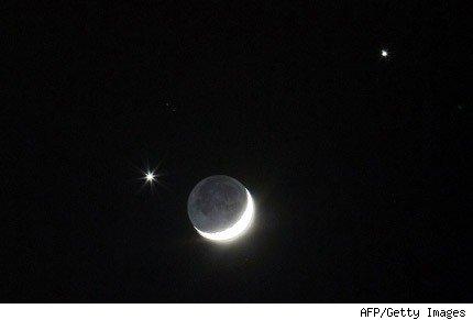 Venus y Júpiter se ven muy cerca estas noches...