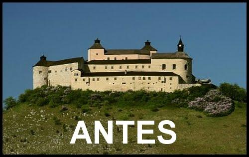 Dos niños que fumaban incendian un castillo gótico del siglo XIV.