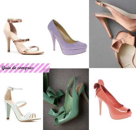 Tuesday Shoesday #5. Colores pastel/Pastel colours