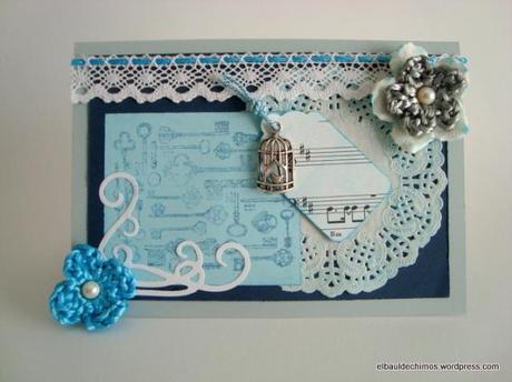 Tarjeta Color + Shabby