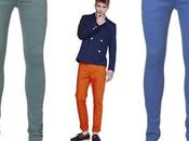 Coloured denim
