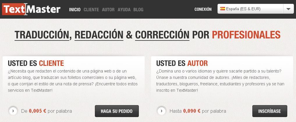TextMaster: Servicios de Traducción, Redacción y Corrección Profesionales