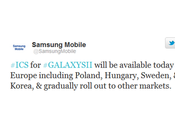 Cream Sandwich comienza llega Samsung Galaxy