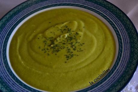 CREMA DE CALABACINES CON QUESITOS CREMA DE CALABACINES CON QUESITOS