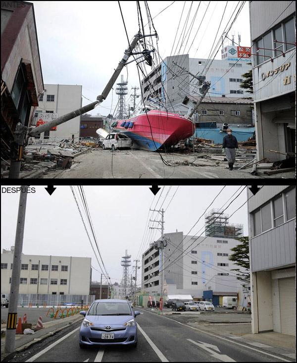 japon reconstruccion